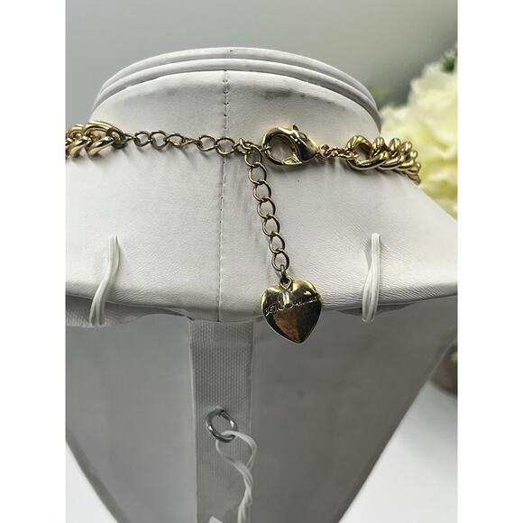 Betsey Johnson Vintage Enchanted Floral Garden Beetle Queen Bee Moth Necklace - Picture 5 of 13